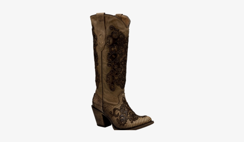 Cuadra 1z10lt Lizard Teju - Botas Vaqueras De Mujer, transparent png download