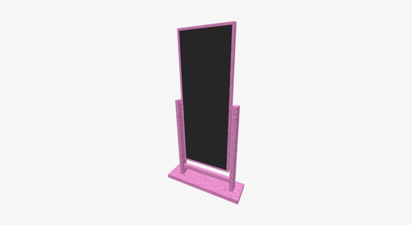 Carnation Pink Flip Mirror - Picture Frame, transparent png download