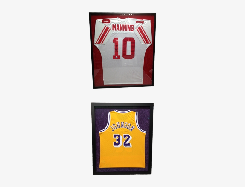 Sutton Place Frame Shop - Magic Johnson Los Angeles Lakers Autographed Deluxe, transparent png download