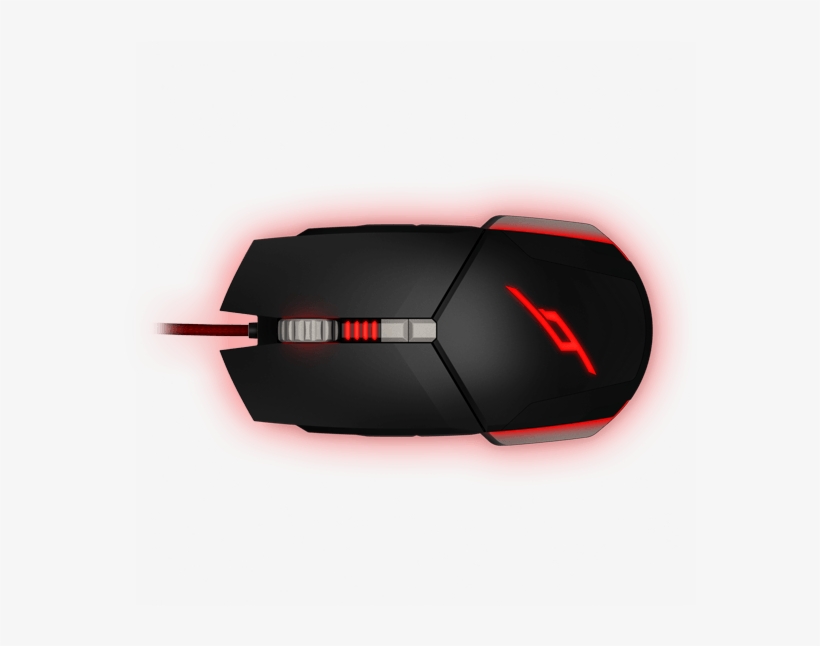 M50 Mouse Top View - Das Keyboard Das Division Zero M50 Gaming Mouse *ex, transparent png download