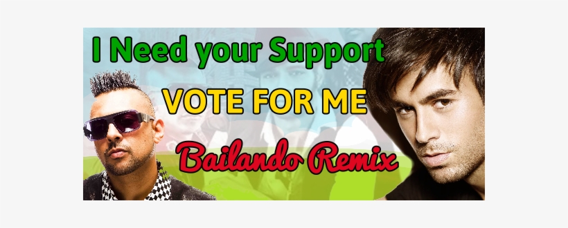 Help Benn I And Vote For His Remix Submission Of Bailando - Best Gift - Enrique Iglesias Hoodie/t-shirt/mug Black/navy/pink/white, transparent png download