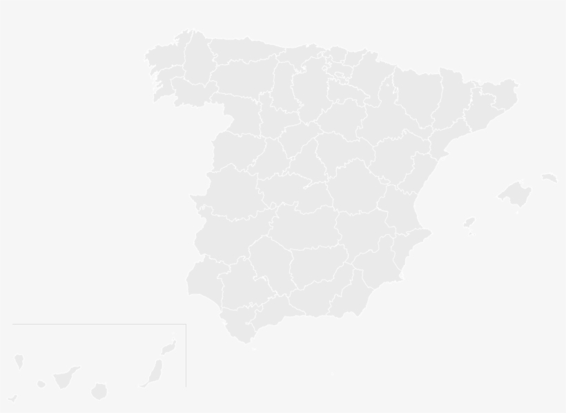 Provinces Of Spain - Spain Map Wikipedia, transparent png download