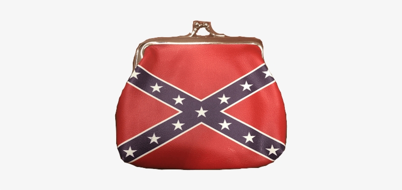 Confederate Flag Coin Purse - Dixieland, transparent png download
