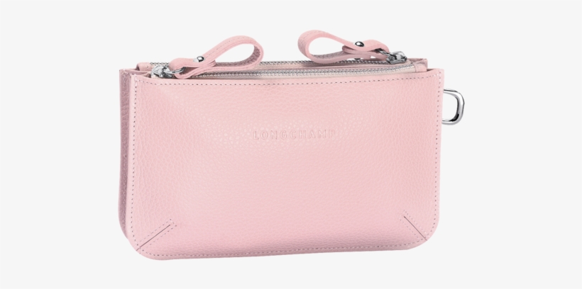 Porte-monnaie Cuir Longchamp Rose Poudre - Taille Unique, transparent png download