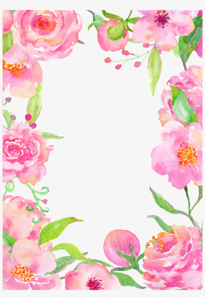 Pink Square Flower Cartoon Transparent - Pink, transparent png download