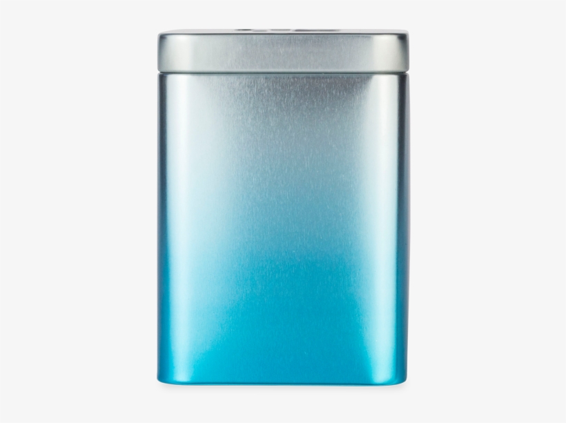 Ombre Blue Square Med Storage Tin - T2 Ombre Tea Storage Tin, transparent png download