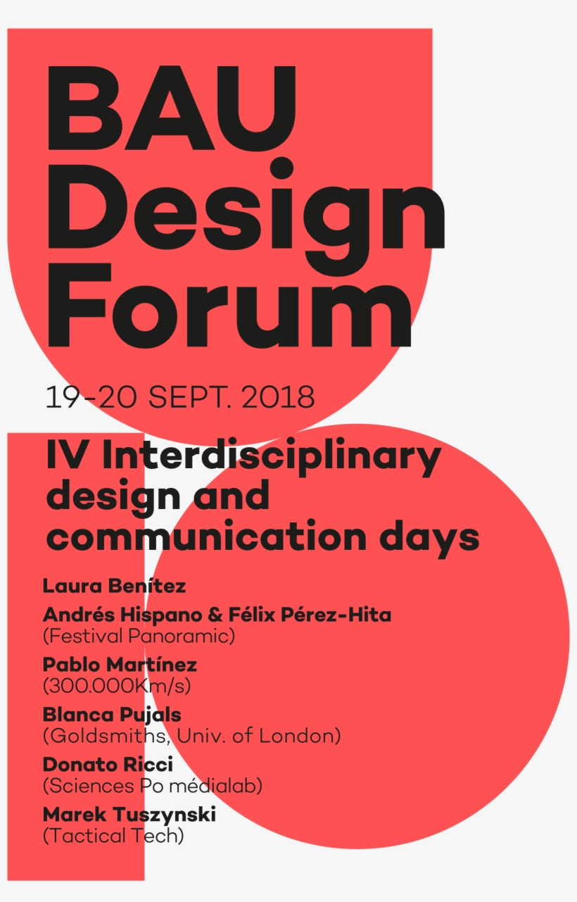 Nowadays, Design Seems To Be Leaving Behind Its Traditional, - Bau Design Forum 2018, transparent png download