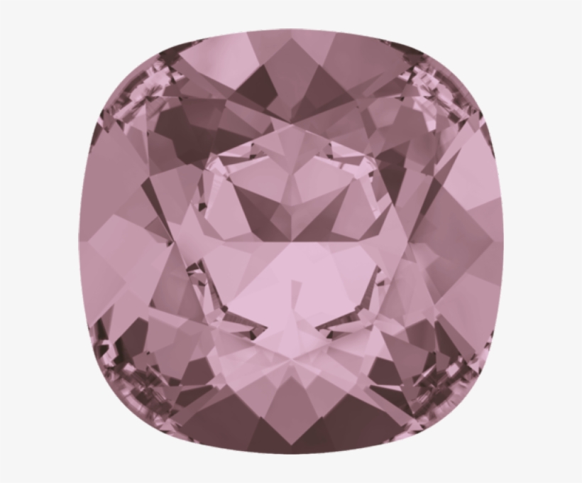 Swarovski 4470 Cushion Cut Square Fancy Stone Crystal - Swarovski 4470 Indian Pink, transparent png download