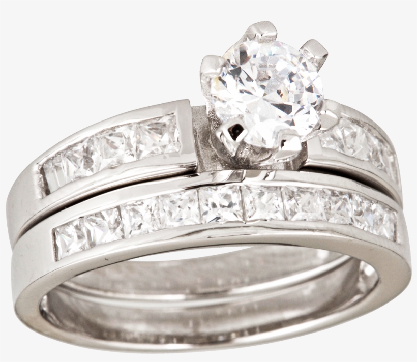 Anillos De Compromiso De Plata Imagui - Ring, transparent png download