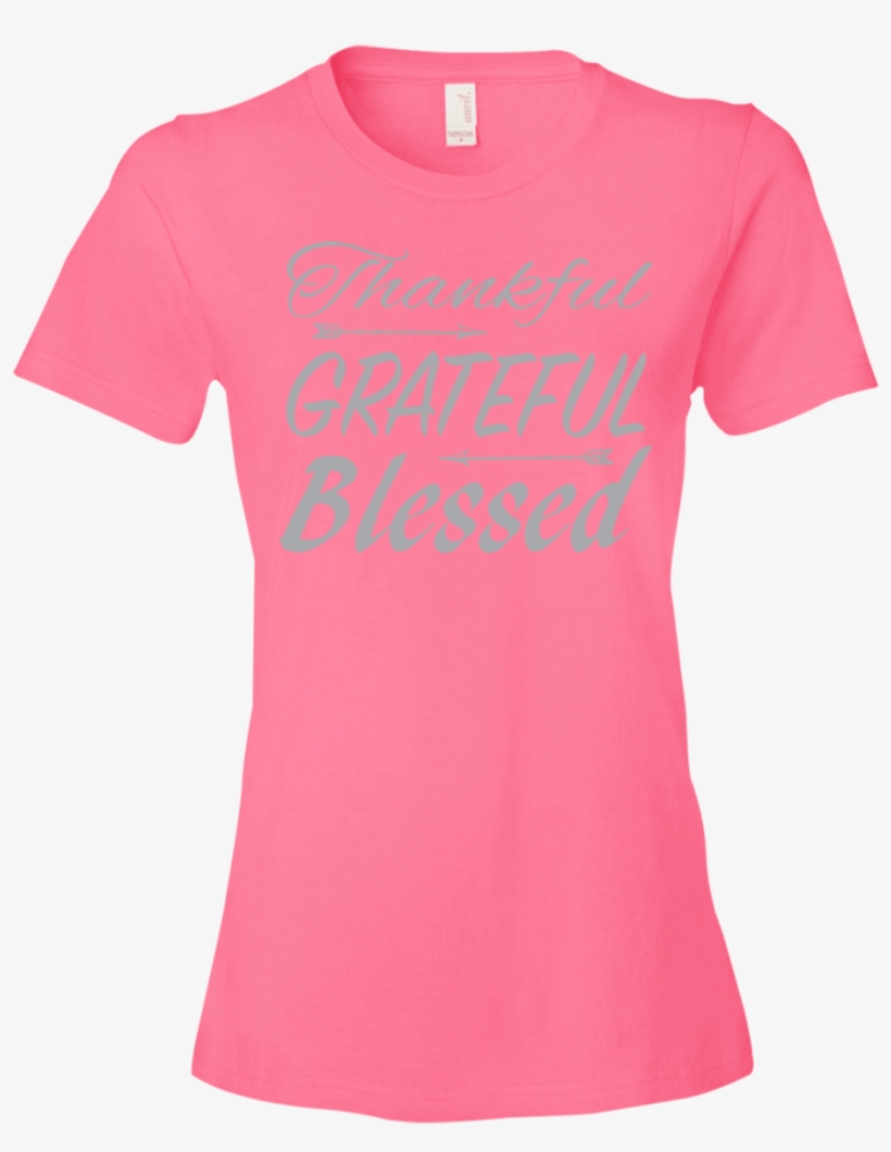 "thankful, Grateful, Blessed"-gray - Camiseta Mama, transparent png download