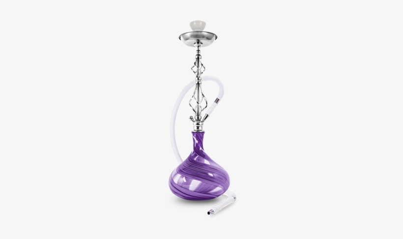 Kah Envy 32″ Hookah Purple - Water Pipe People Smoking, transparent png download