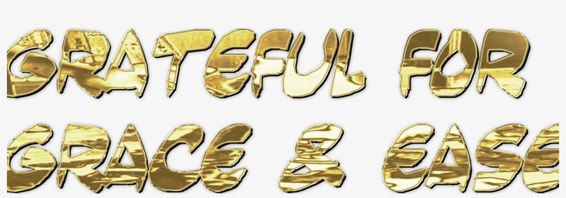 Grateful For Grace And Ease - Emblem, transparent png download