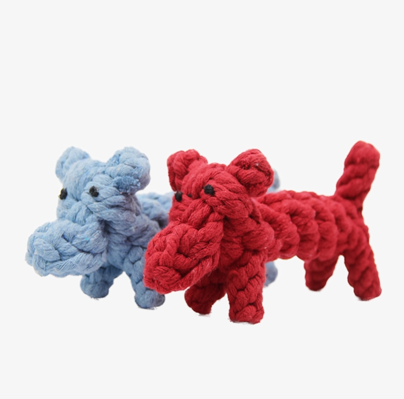 Velvet Ball Dog Cleaning Teeth Knot Toy Single Cotton - Teddy Bear, transparent png download