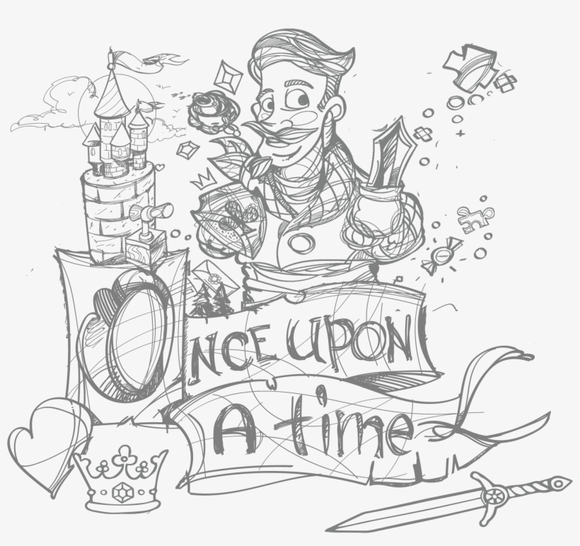 Hungary The Grateful Beasts - Fairy Tales Black And White, transparent png download