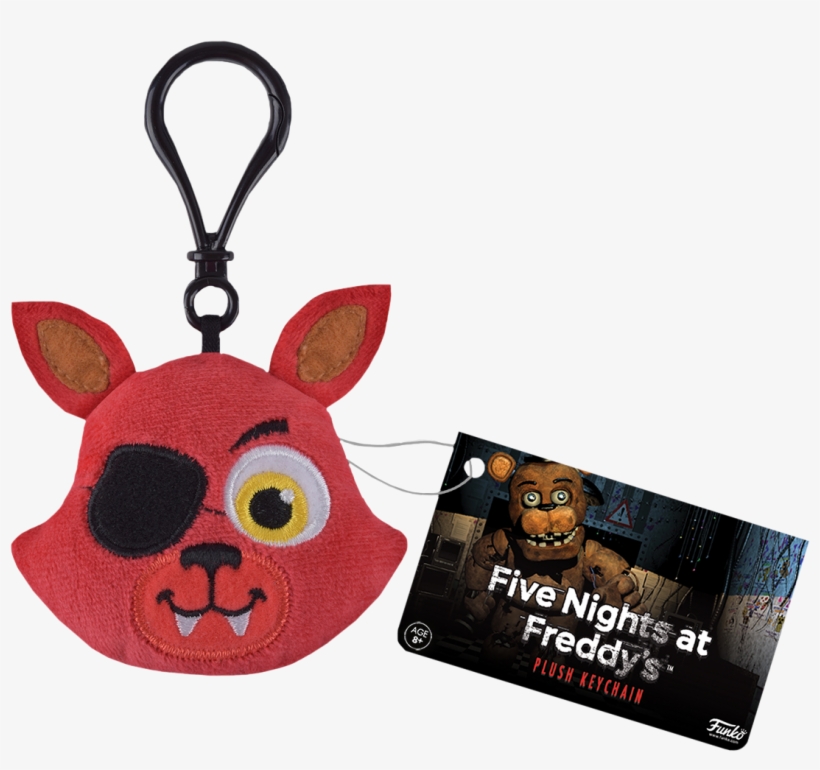 Foxy Plush Keychain - Five Nights At Freddys Freddy Plush Keychain, transparent png download