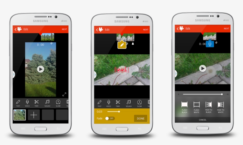 A Native Mobile Video Editor - Video Edit Mobile App Ui, transparent png download