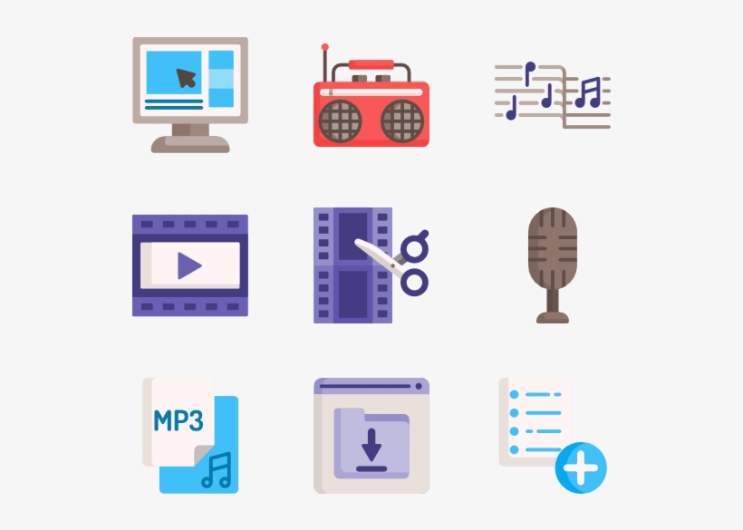Audio And Video Edition - Video, transparent png download