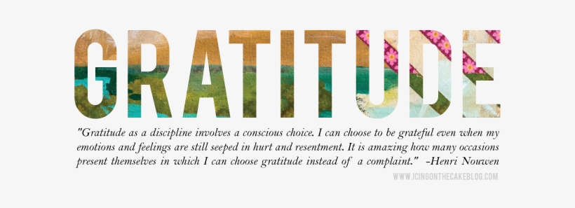 Gratitude Blog Post - Calligraphy, transparent png download