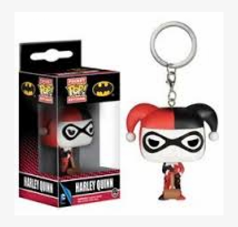 Harley Quinn The Psuedo Queen Keyring Multicolour Key - Dc: Pop! Vinyl Keychain: Harley Quinn, transparent png download