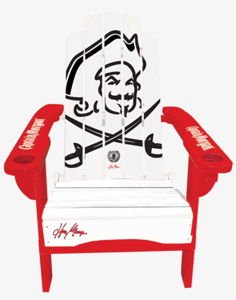 Captain Morgan Adirondack Chair - Chair, transparent png download