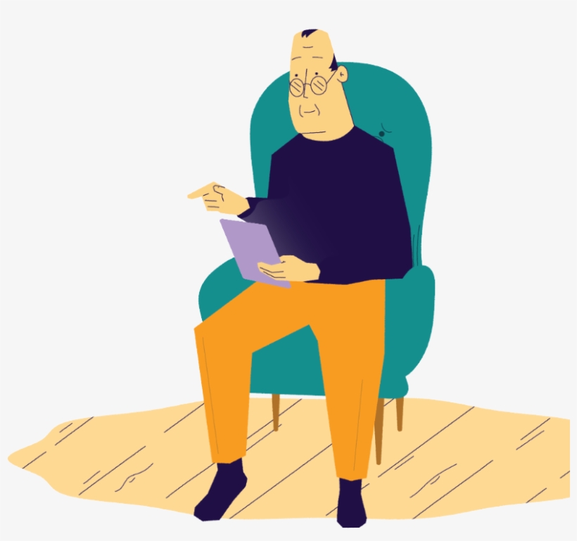 Post Diagnosis - Sitting, transparent png download