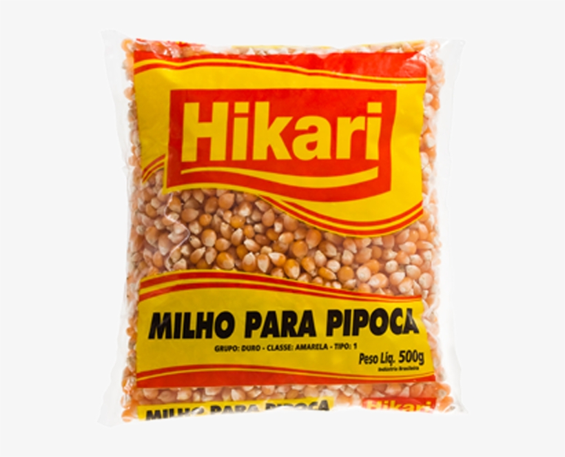 Milho P/ Pipoca Hikari 6x500g Fornecedor - Yoki Raw Cassava Flour, transparent png download