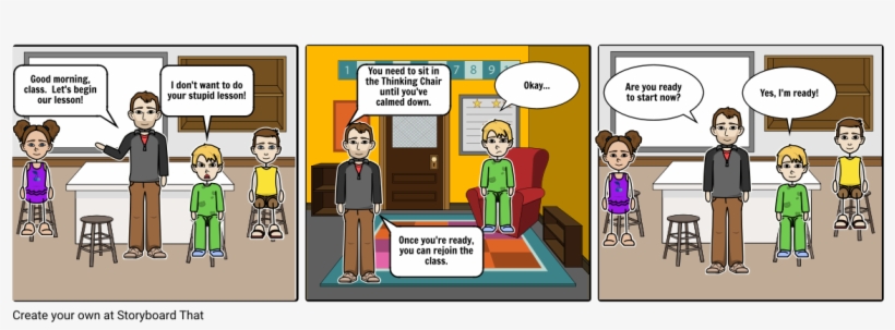 Thinking Chair - Comics, transparent png download