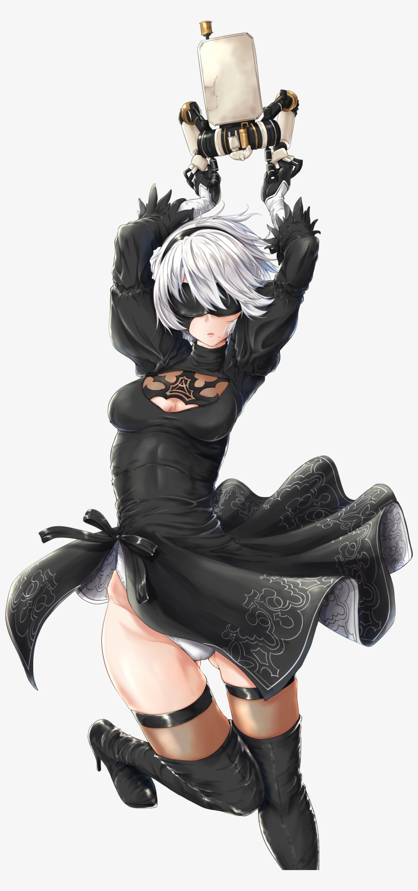 Automata Yorha 2b, Pod 042 Nier Automata, Playstation - Пнг Игры, transparent png download