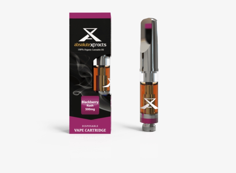 Blackberry Kush Vape Cartridge - 500mg Thc Oil Cartridge, transparent png download