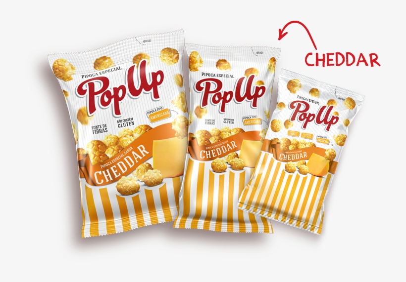 Prevnext - Pipoca Pronta Pop Up Chocolate 120g - Zda, transparent png download