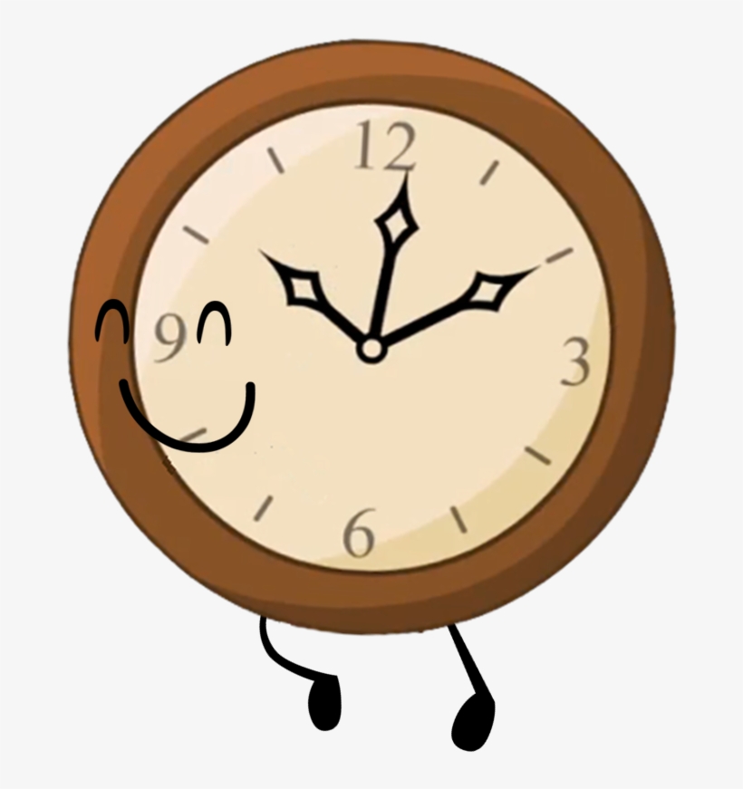 Clock Pose - Battle For Dream Island Clock, transparent png download