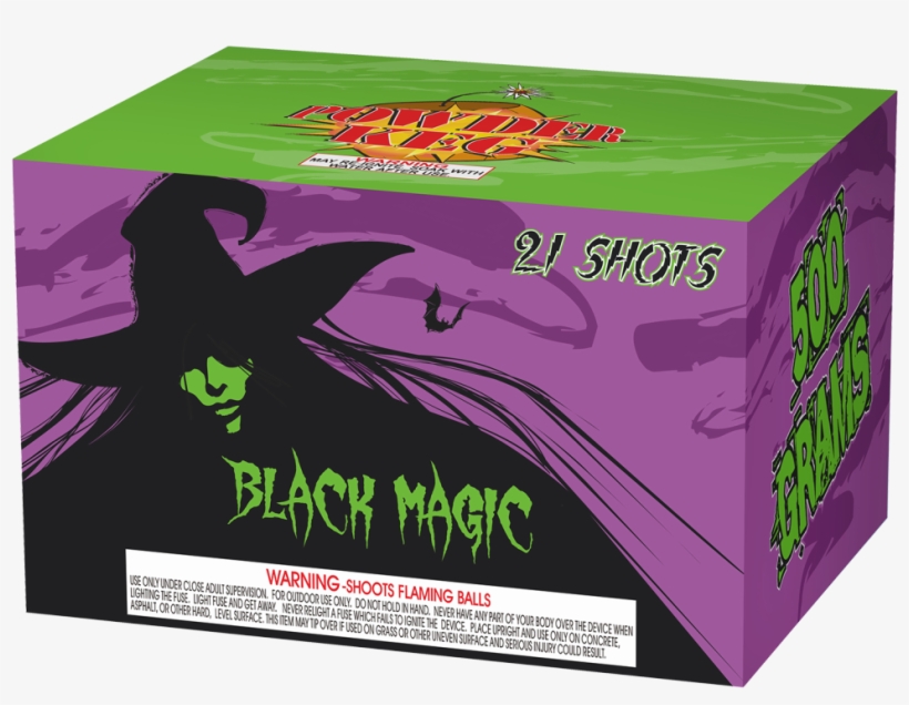 Black Magic Is A 500 Gram, 21 Shot, Aerial Repeater - Halloween Sounds / 240 Halloween Sounds, transparent png download
