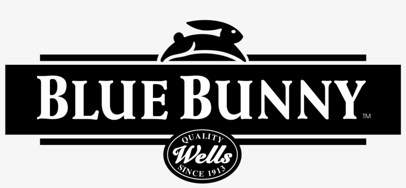 Blue Bunny Logo Png Transparent - Blue Bunny Logo, transparent png download