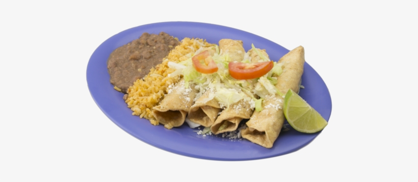 Flautas Combo - Taquito, transparent png download