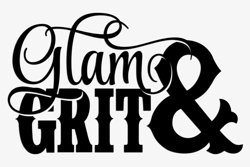Glamgritlogo Black 800x V=1512095047 - Glam & Grit, transparent png download