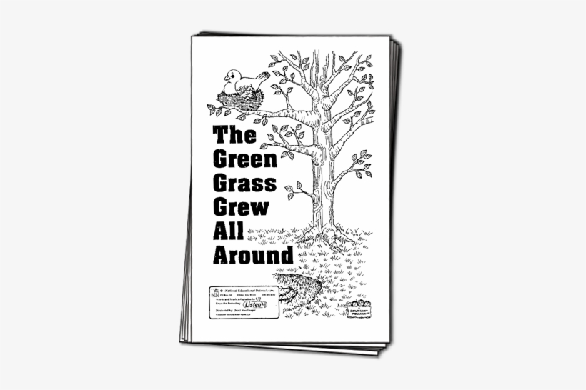 The Green Grass Grew All Around Songcard Set, transparent png download