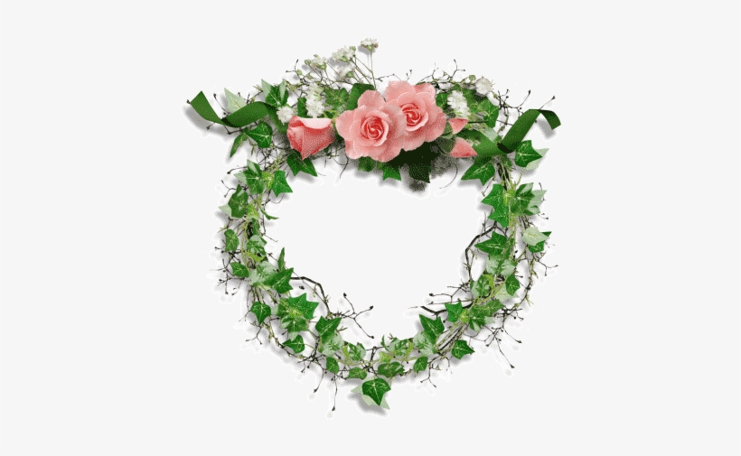 Cada Mujer Ama Agradables Sorpresas En Forma De Flores - Green Roses Frame Png, transparent png download