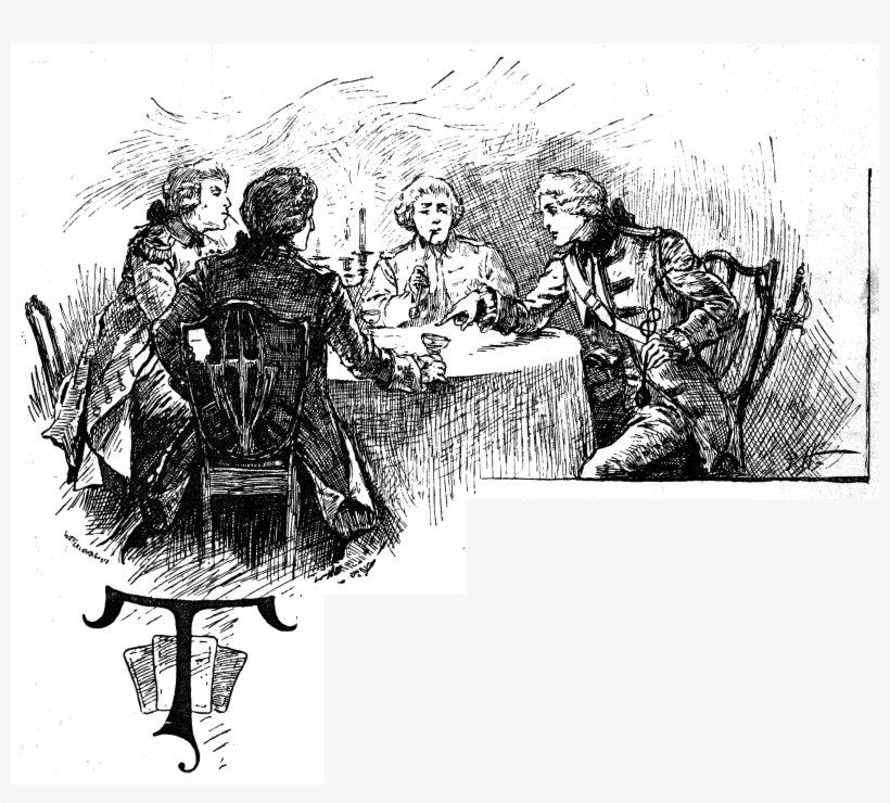 Queen Of Spades, Pg 087 Full The Strand Magazine, - Cartoon, transparent png download