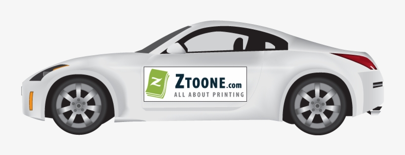 Car Magnets Printing - Car, transparent png download
