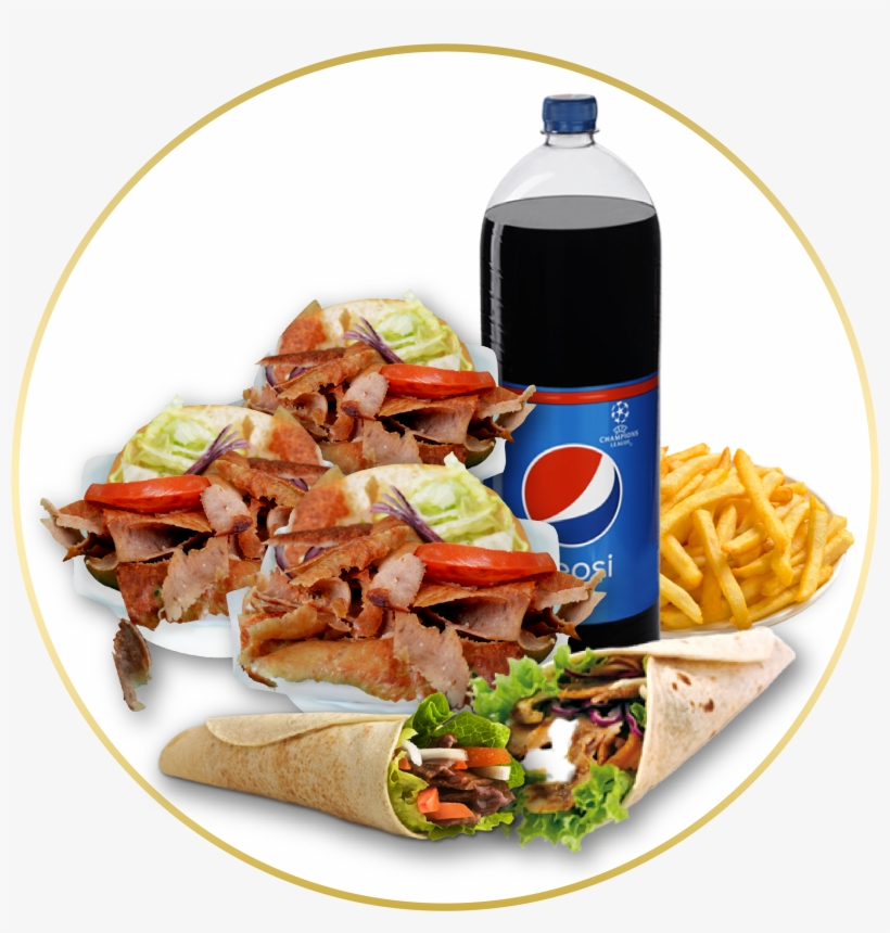9- Menú Familia Feliz - Livivo Hq Black Non Stick Chip Pan Set Fryer Deep Fat, transparent png download