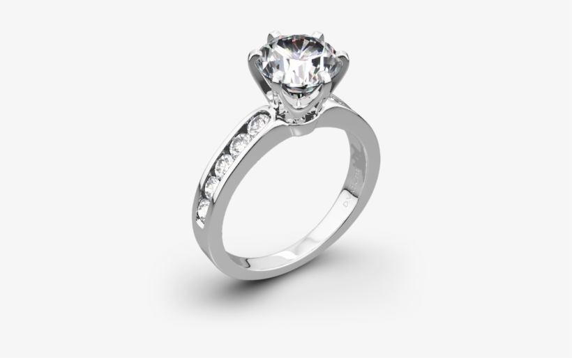 Clip Art Images - Vatche 6 Prong Engagement Ring, transparent png download
