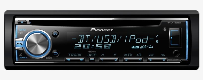 Mrp - 8,690/- - Estereo Pioneer Deh X6800bt, transparent png download
