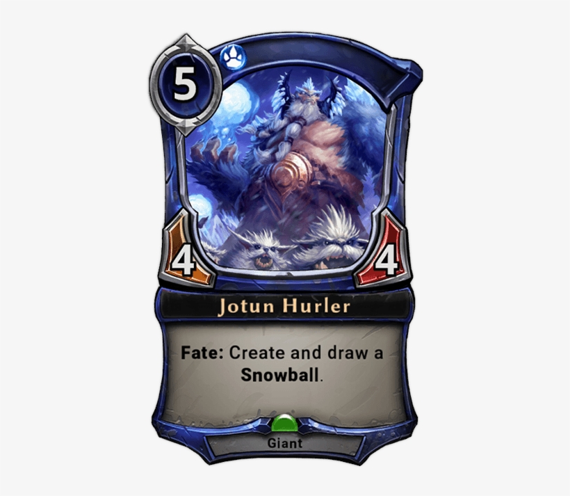 Sample Hand - Eternal Jotun, transparent png download