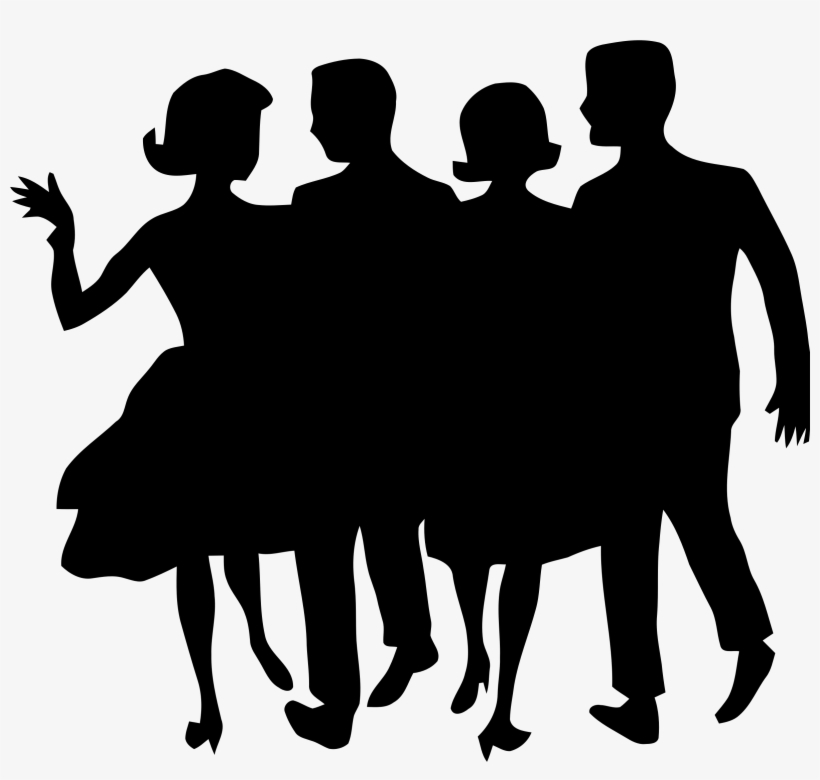 People Clipart Silhouette - People Silhouette Clipart, transparent png download