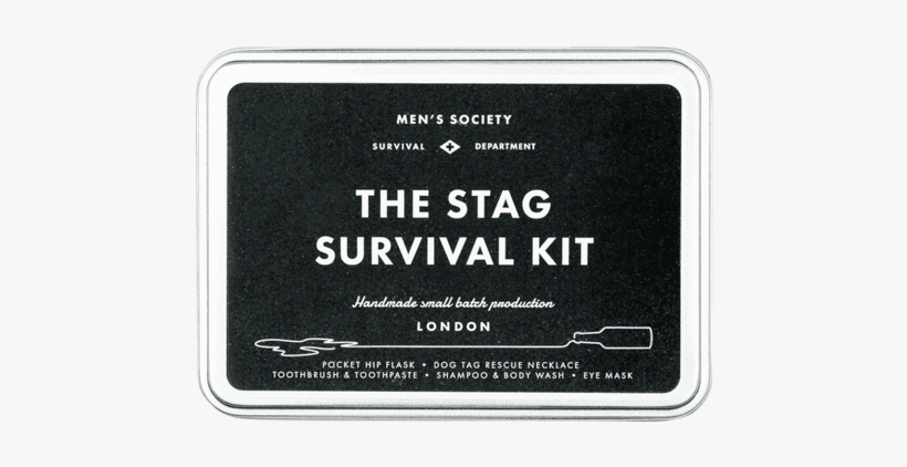 Stag Survival Kit - Men's Society Stag Survival Kit, transparent png download