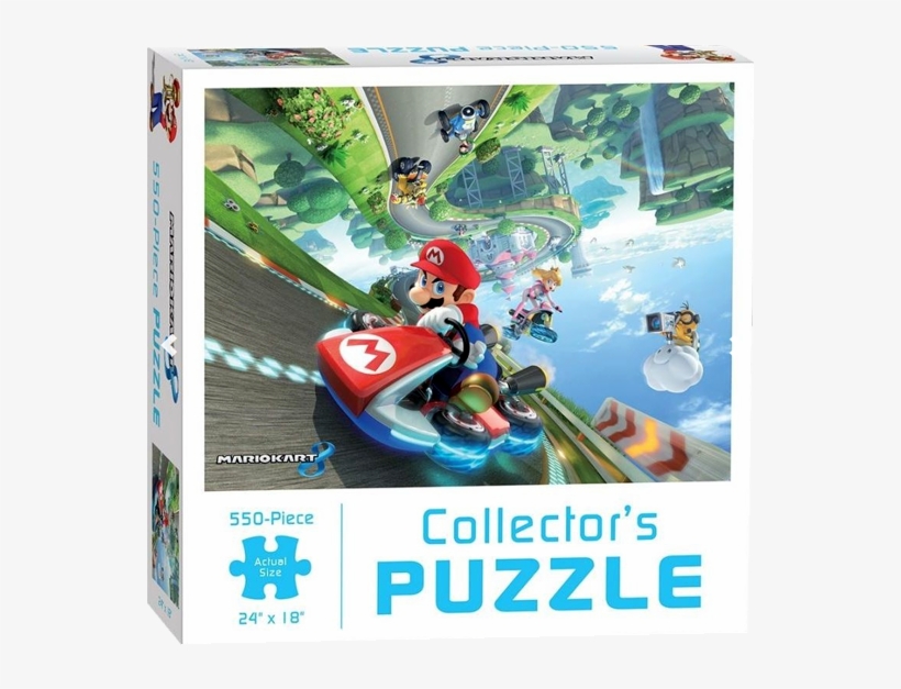 Mario Kart 8 Collectors Puzzle 550 Pieces - Mario Puzzles, transparent png download