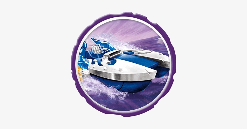 Power Blue Splatter Splasher Icon - Activision Skylanders Superchargers ...