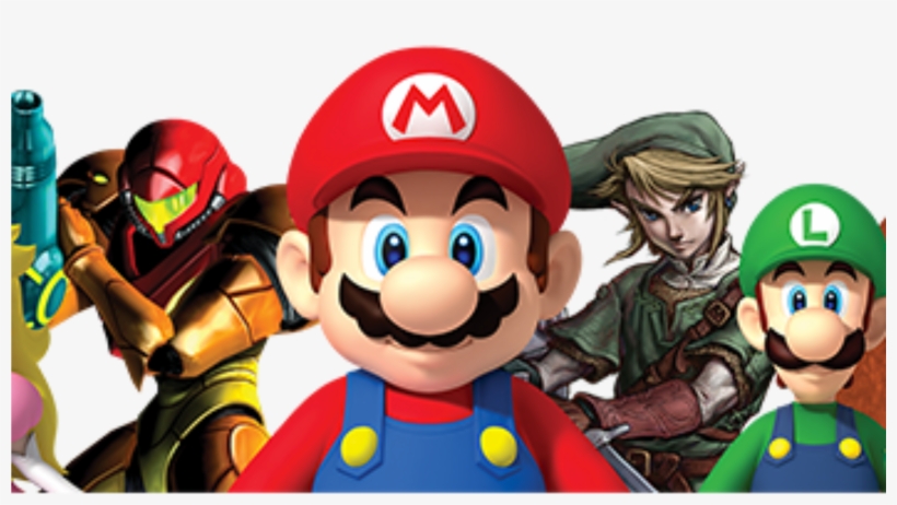 Cropped Nintendo Characters Amiibo, transparent png download