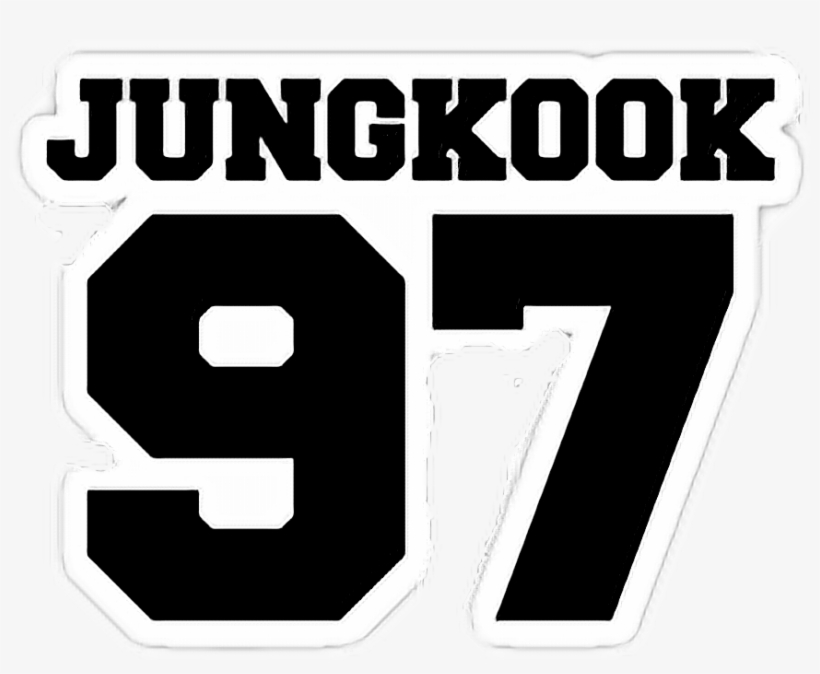 Bts Jungkook Jersey Number Transparent