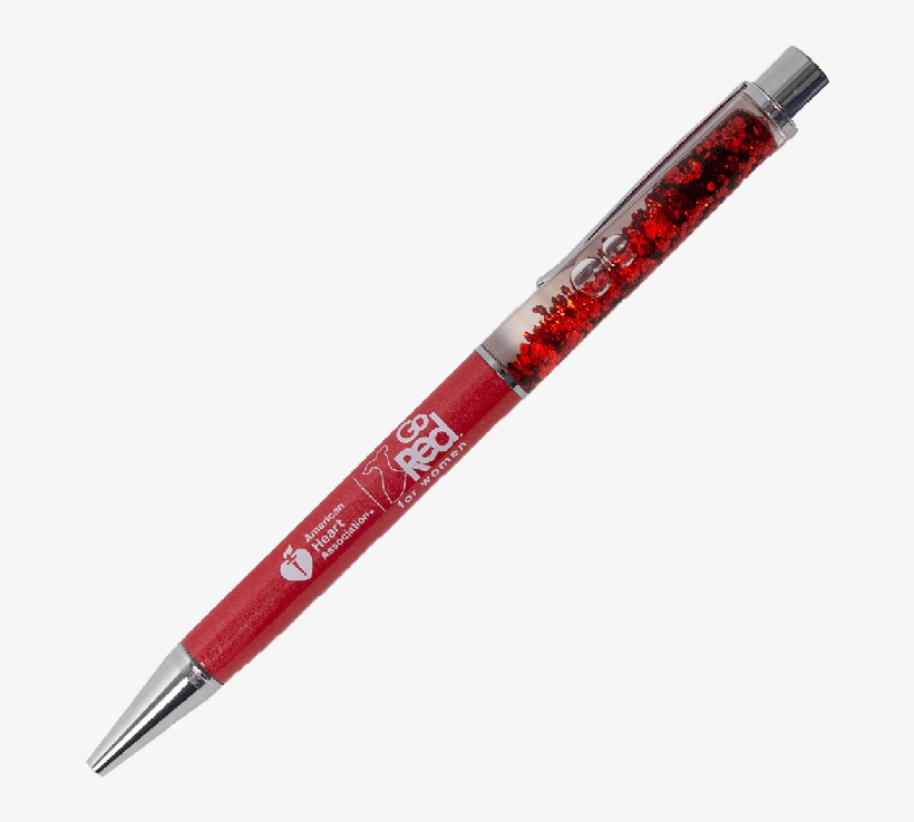 Go Red Glitter Filled Pen - Golf Pride Tour Wrap 2g Red, transparent png download